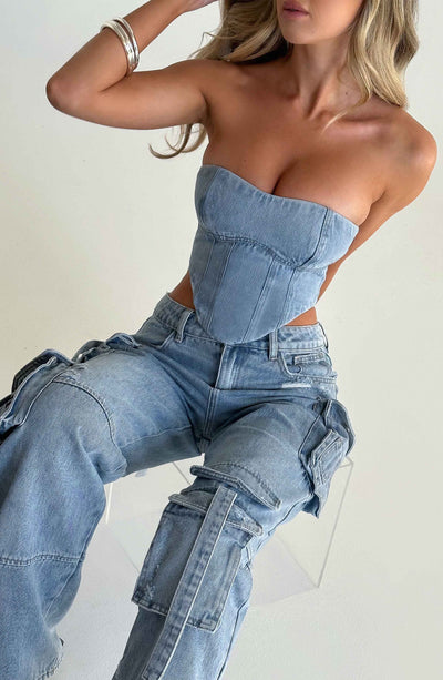 Brooklyn Denim Cargo Suit
