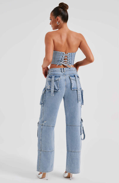 Brooklyn Denim Cargo Suit