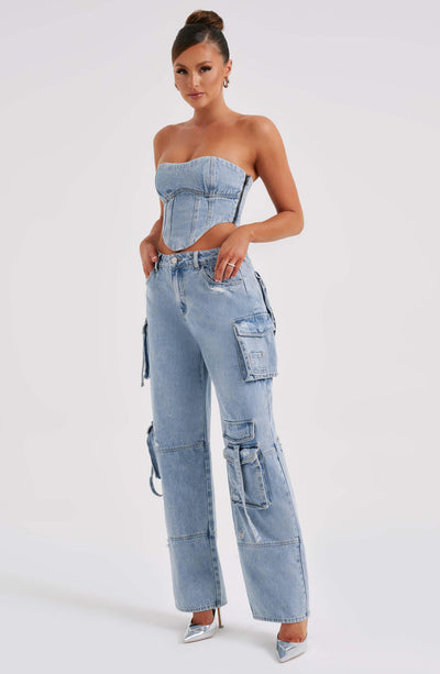 Brooklyn Denim Cargo Suit