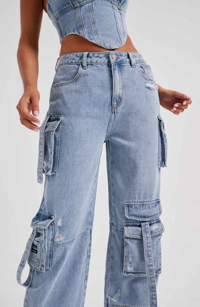 Brooklyn Denim Cargo Suit