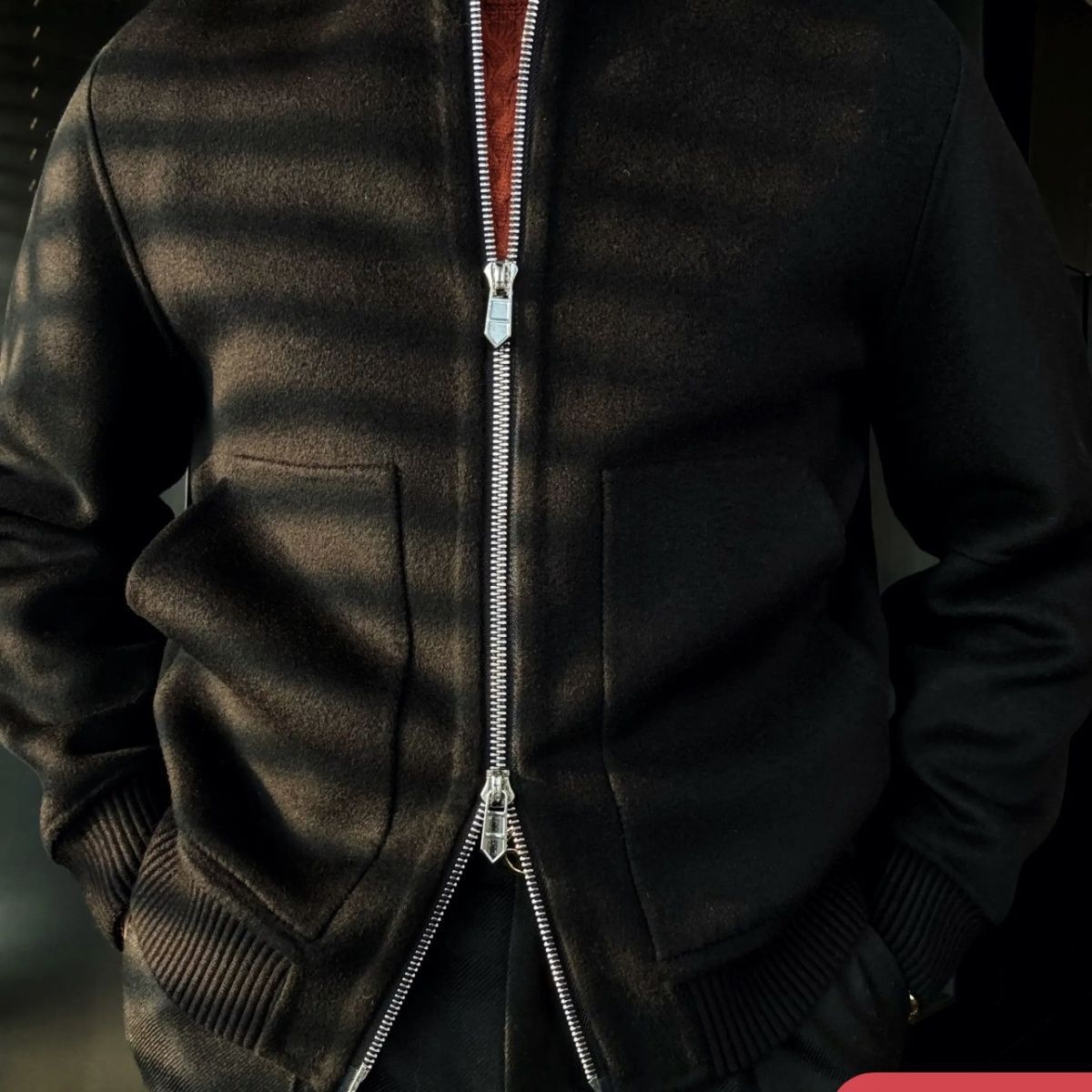 AlphaCrew Baseball Collar Sweater