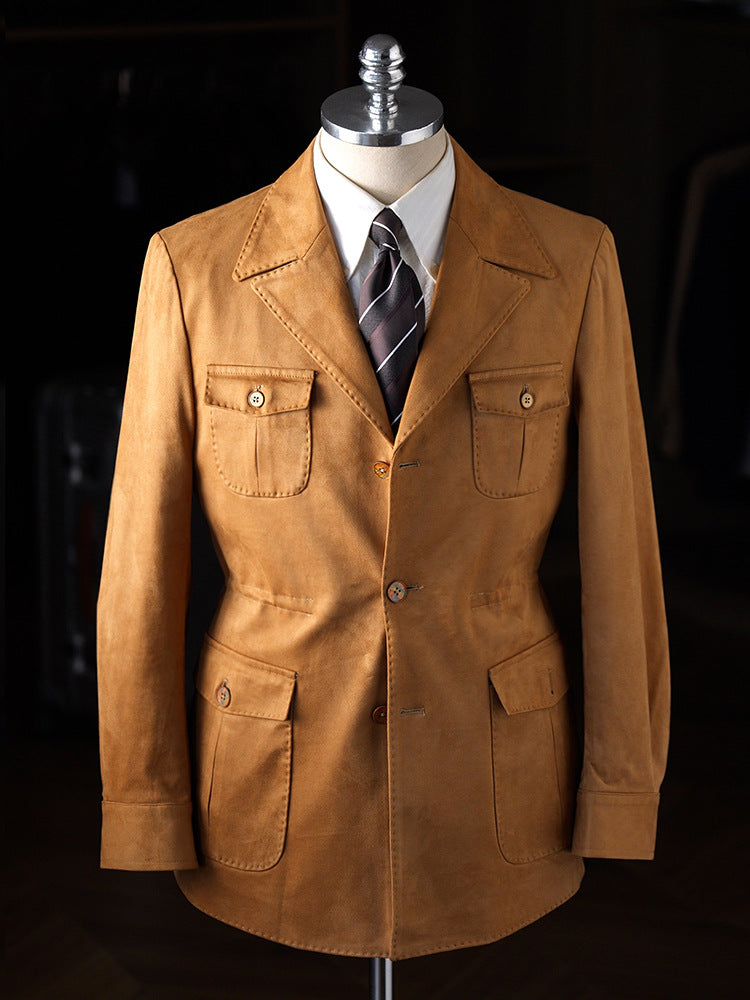 Adventure Style Suede Jacket