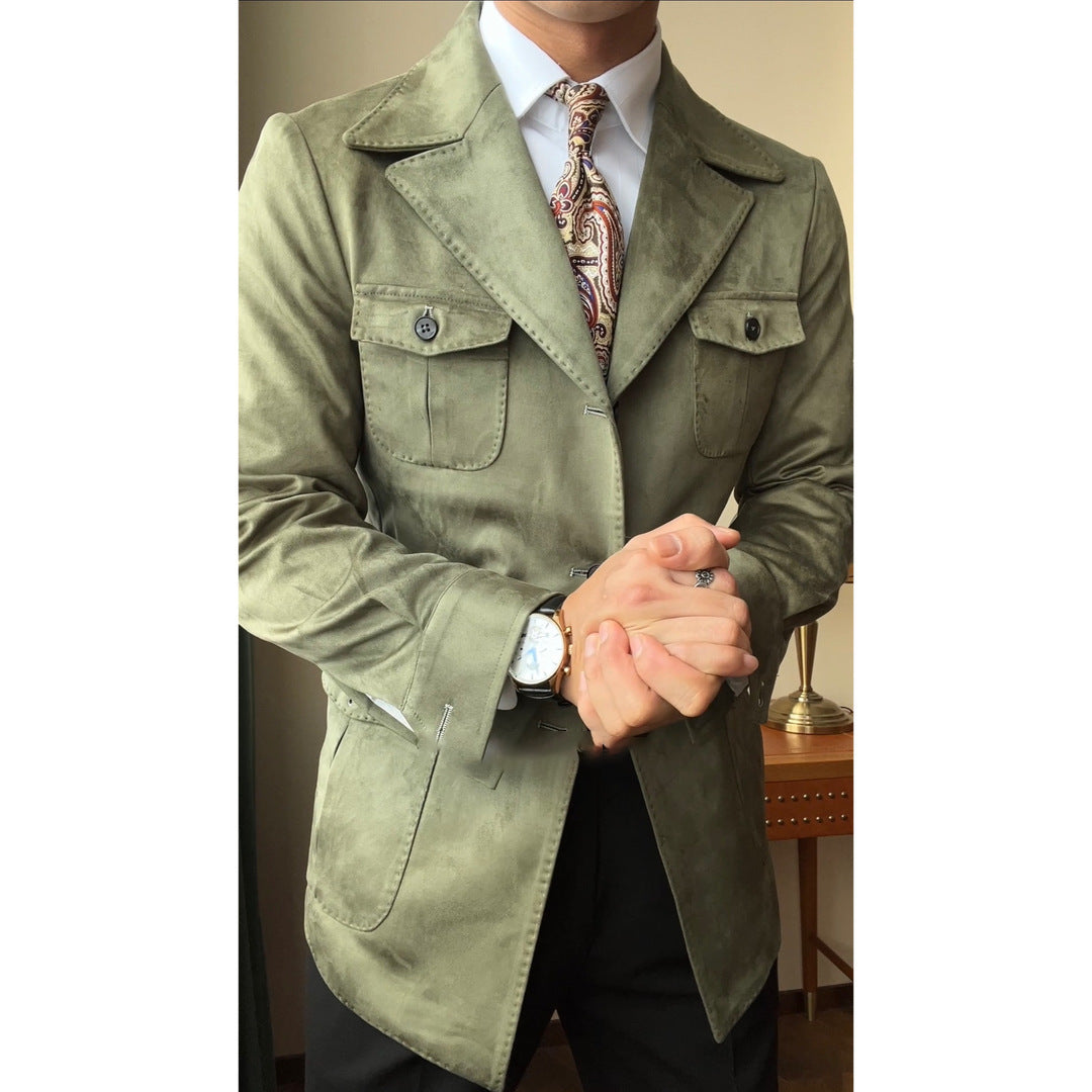 Adventure Style Suede Jacket