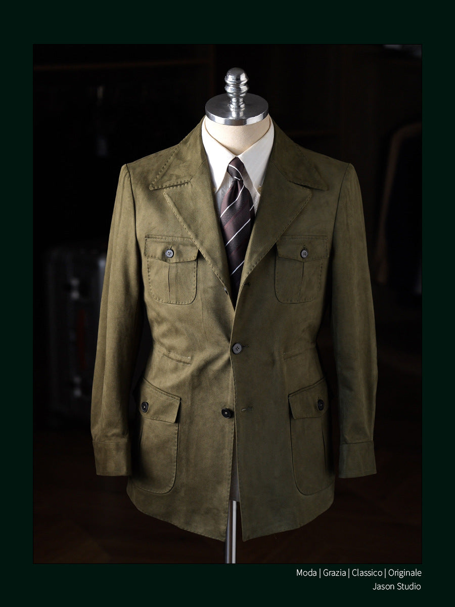 Adventure Style Suede Jacket
