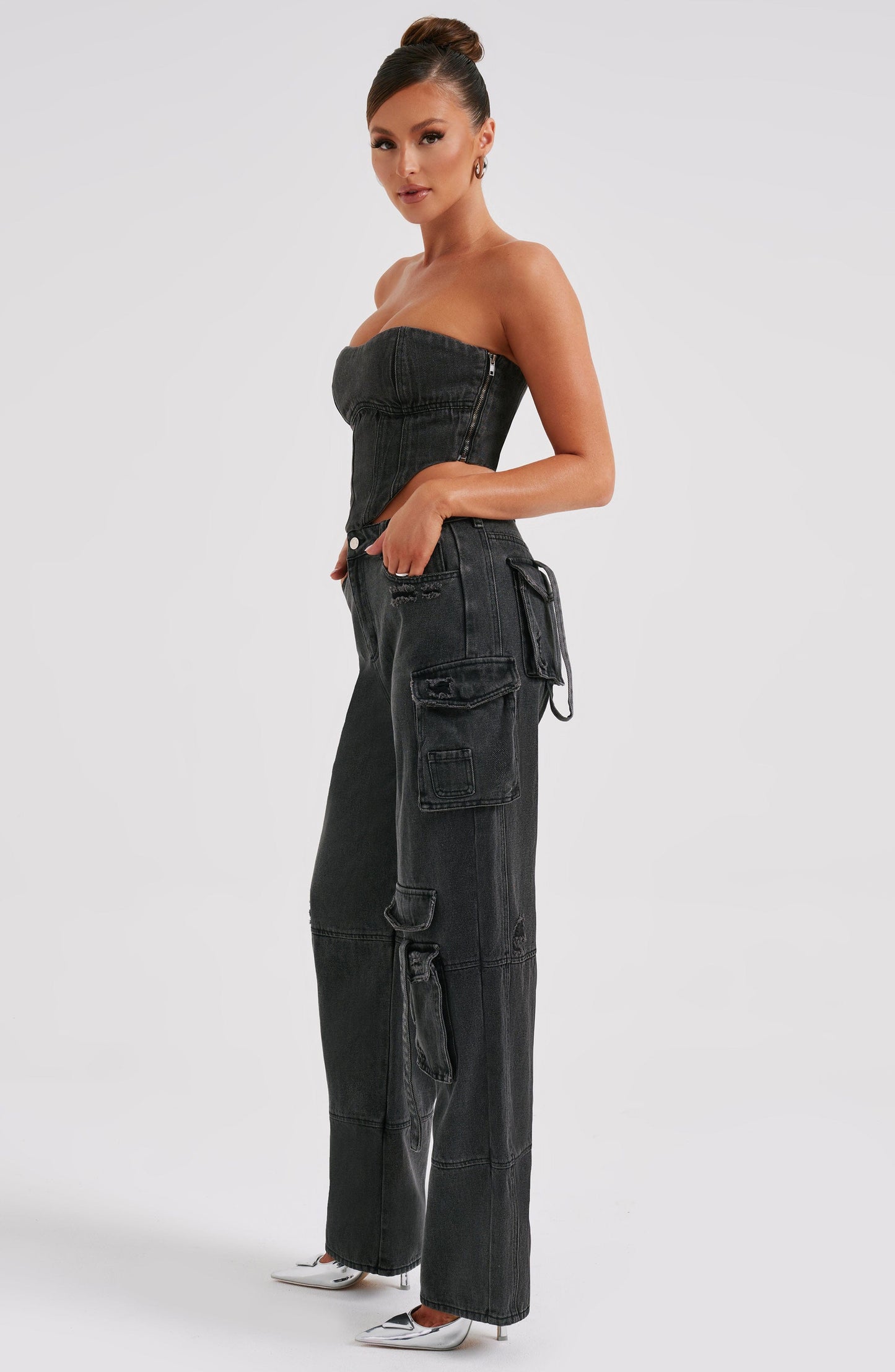 Brooklyn Denim Cargo Suit