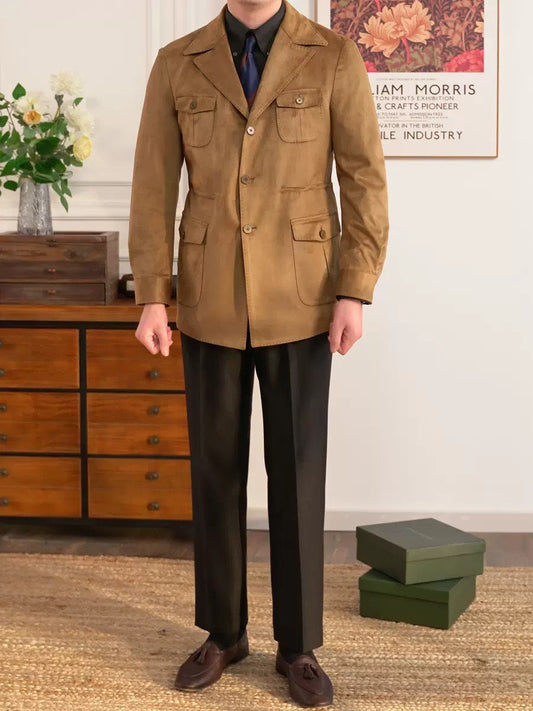 Adventure Style Suede Jacket