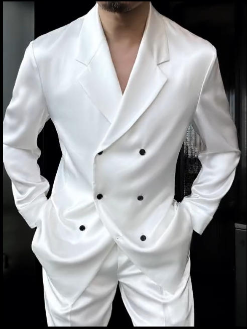 Luxury Silk Touch Business Suit