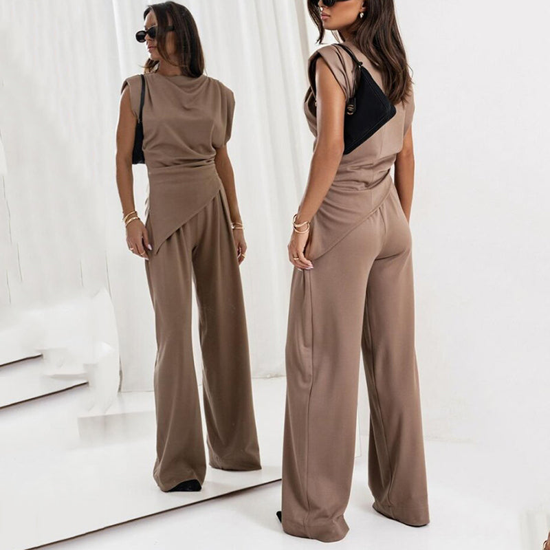 Minimalist Solid Co-ord Set β Effortless Style for Women