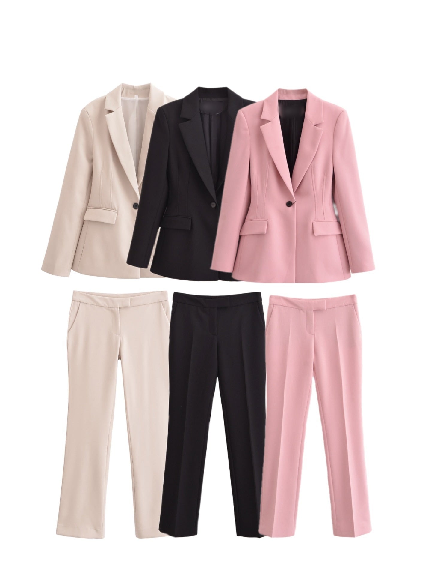 Chic Women’s Modern Tailored Suit Set