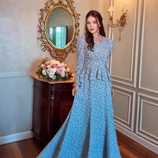 Chic Floral Outfit Set