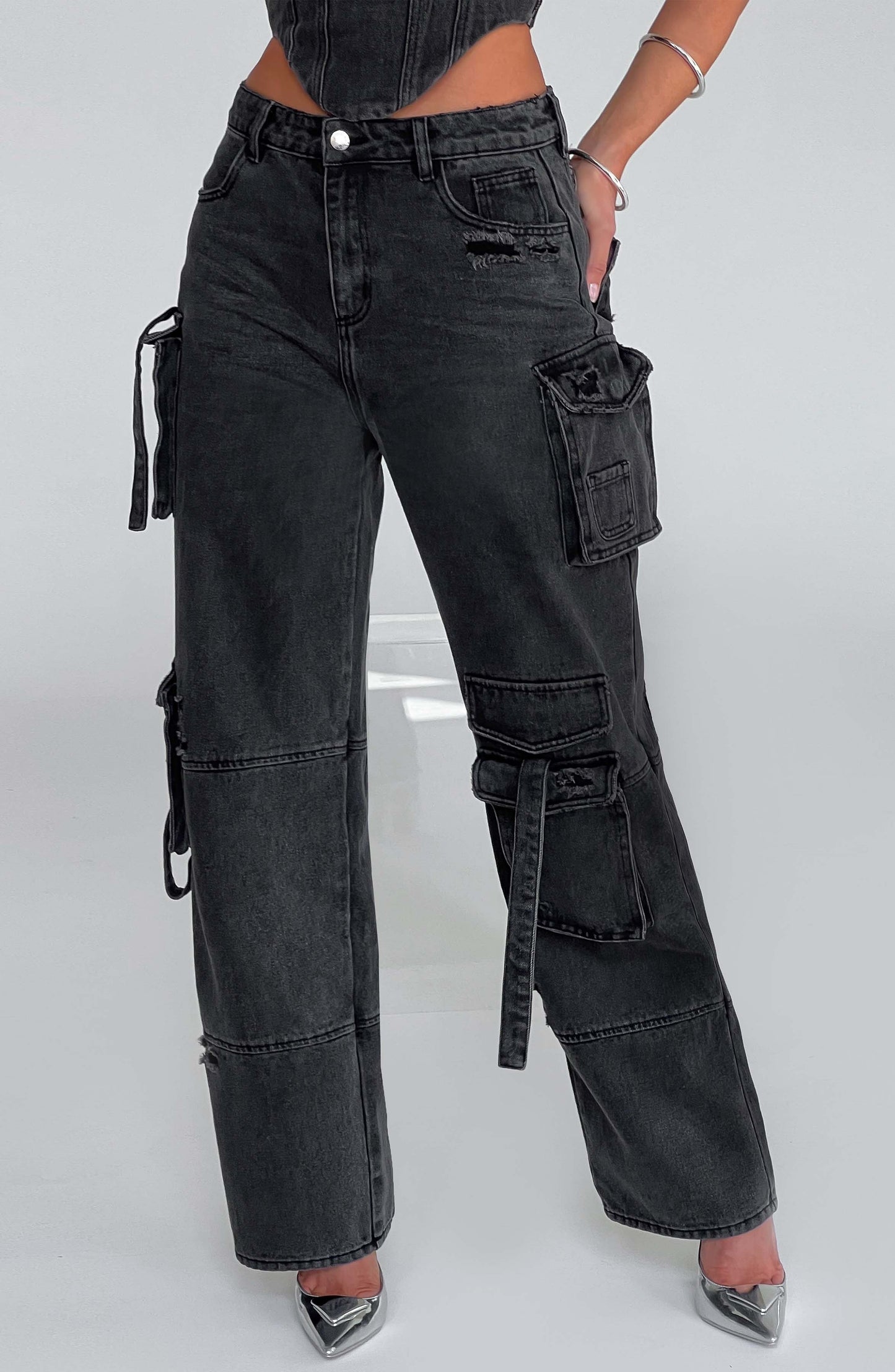 Brooklyn Denim Cargo Suit