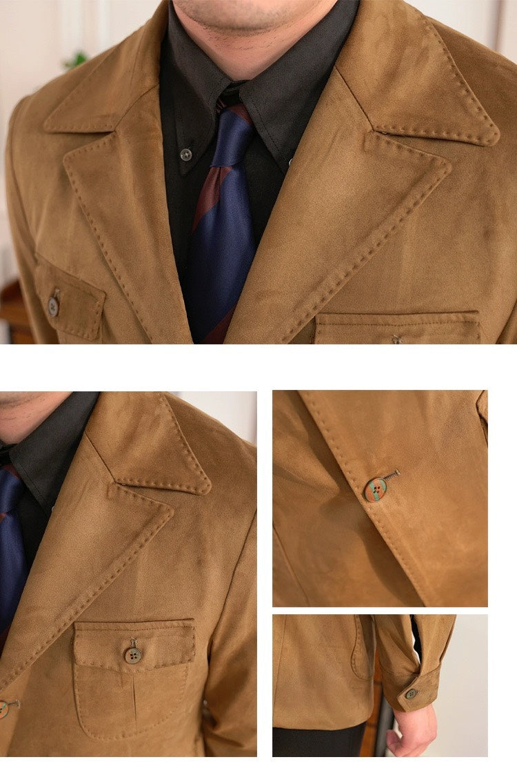 Adventure Style Suede Jacket
