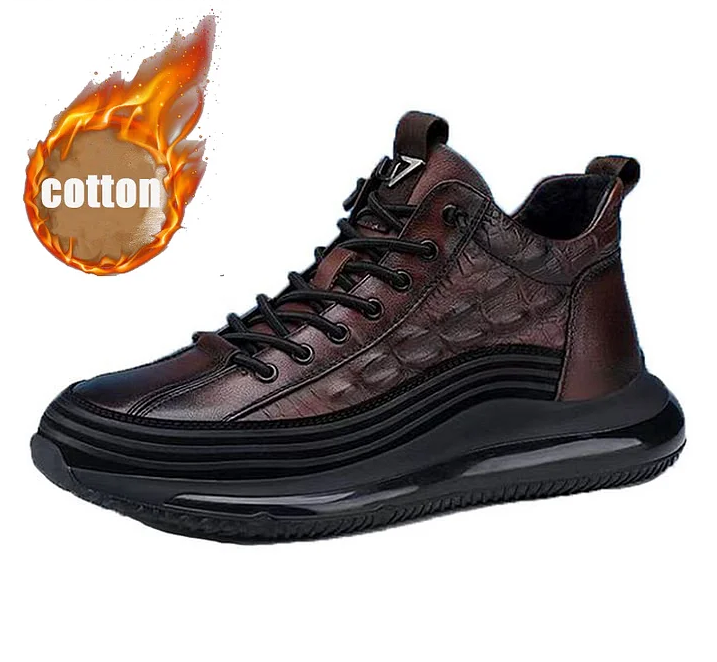 Brown Alligator Sneakers Upgraded