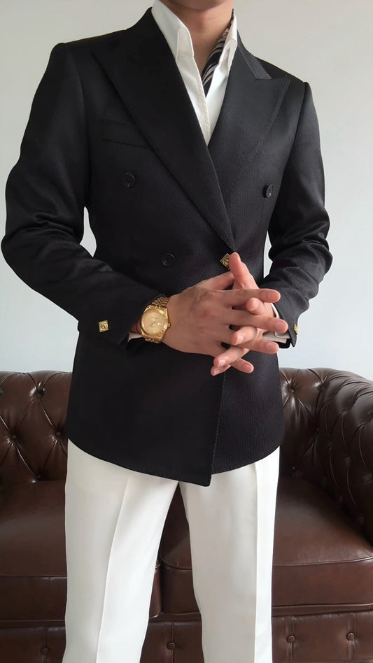 🥇 The Sovereign Blazer – Evokes Royalty Authority And Refined Taste