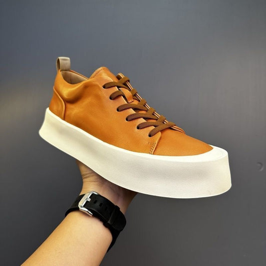 Handcrafted Vintage Fashion Versatile Slip-Resistant Casual Sneakers