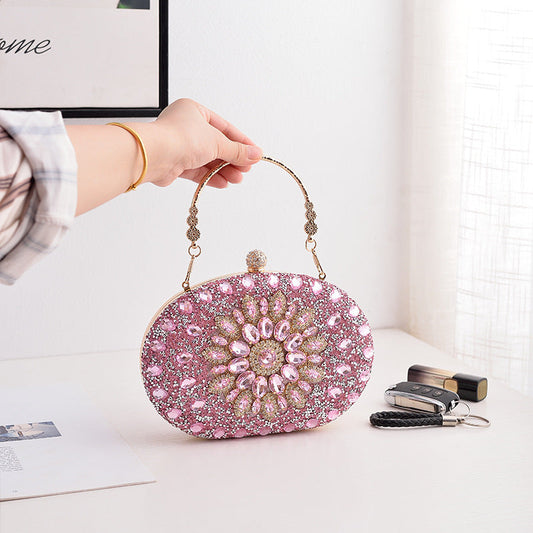 Glitter Clutch Evening Bag