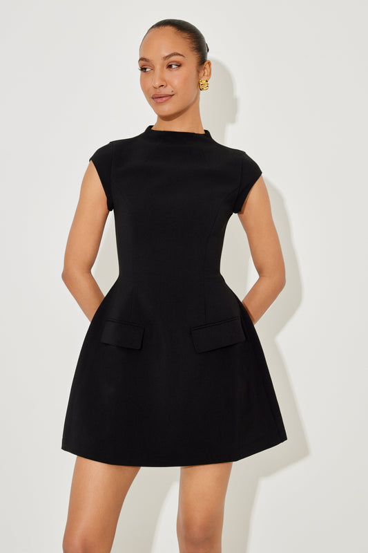 The Ultimate Muse Cap Sleeve Mini Dress