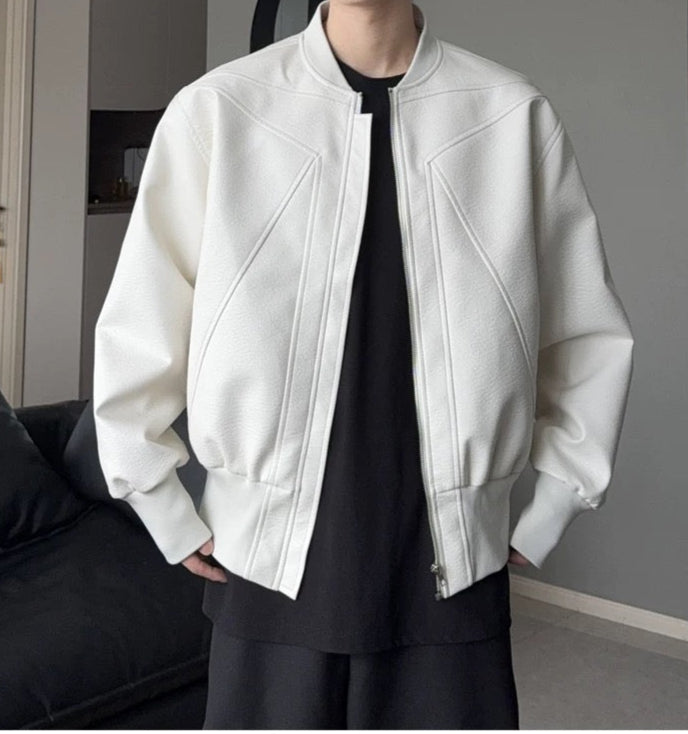 Urban Edge Faux Leather Jacket