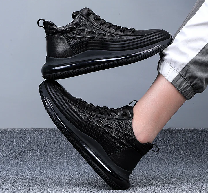 Brown Alligator Sneakers Upgraded