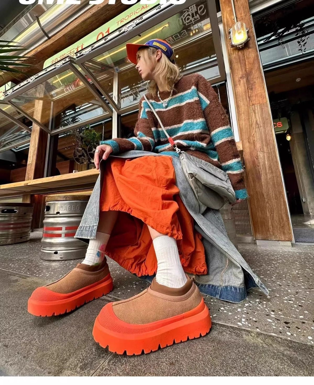 Winter Fleece-Lined Thick-Sole Genuine Leather Snow Boots