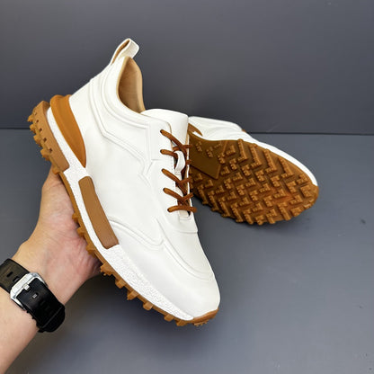 Handcrafted Vintage Horsehide Casual Fashion Sneakers