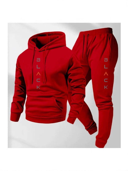 Men’s Performance Warm-Up Set – Hooded | Light Fleece Warmth