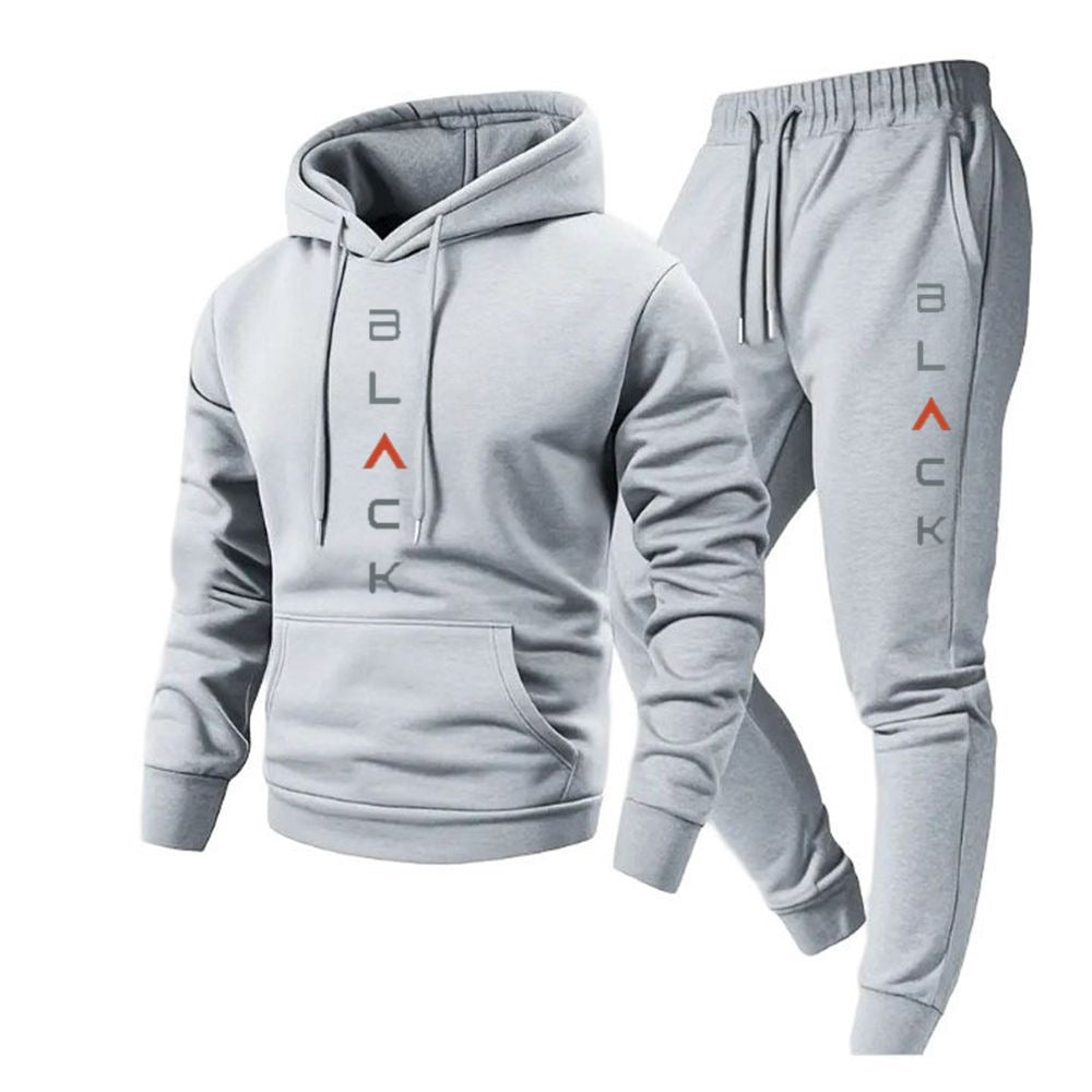 Men’s Performance Warm-Up Set – Hooded | Light Fleece Warmth