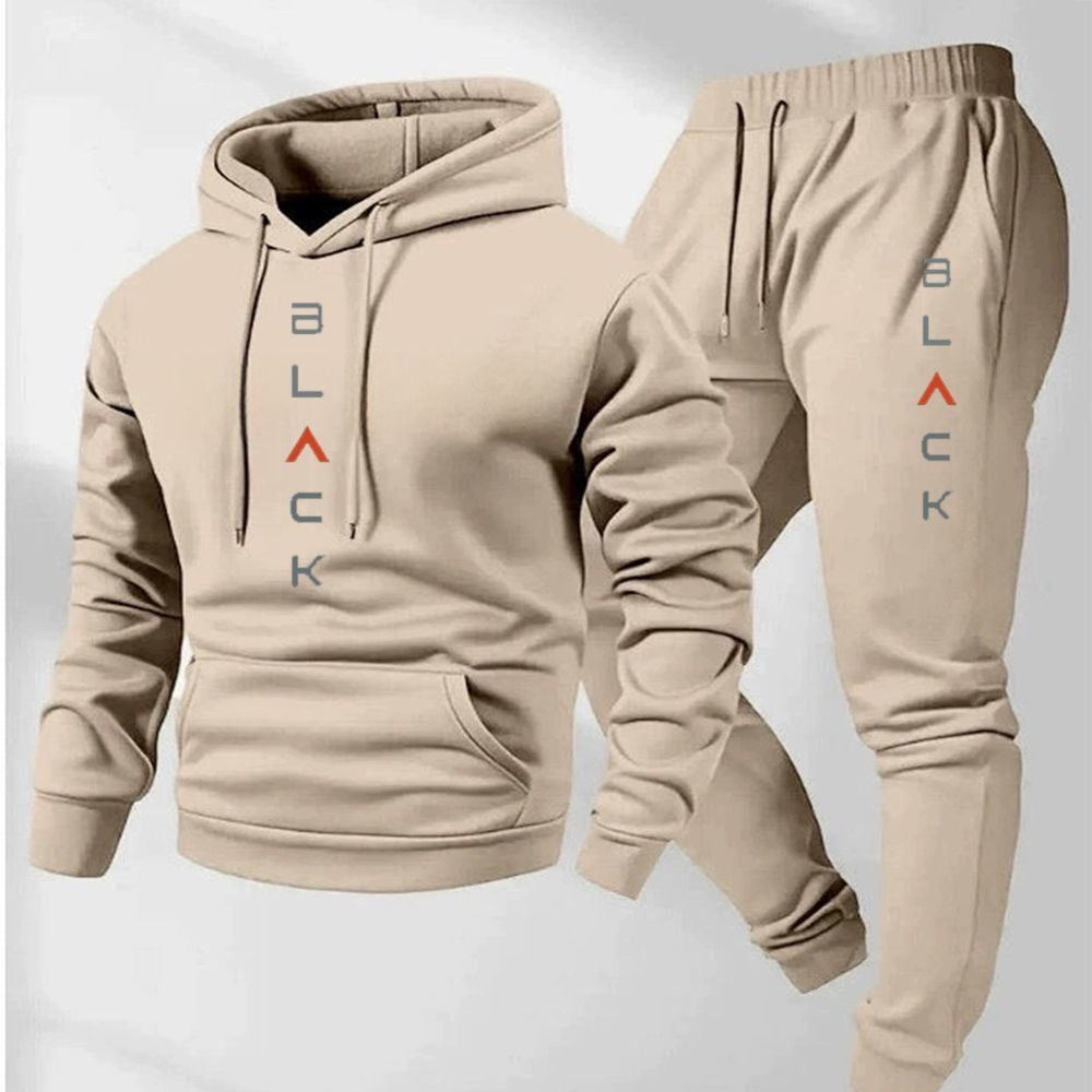 Men’s Performance Warm-Up Set – Hooded | Light Fleece Warmth