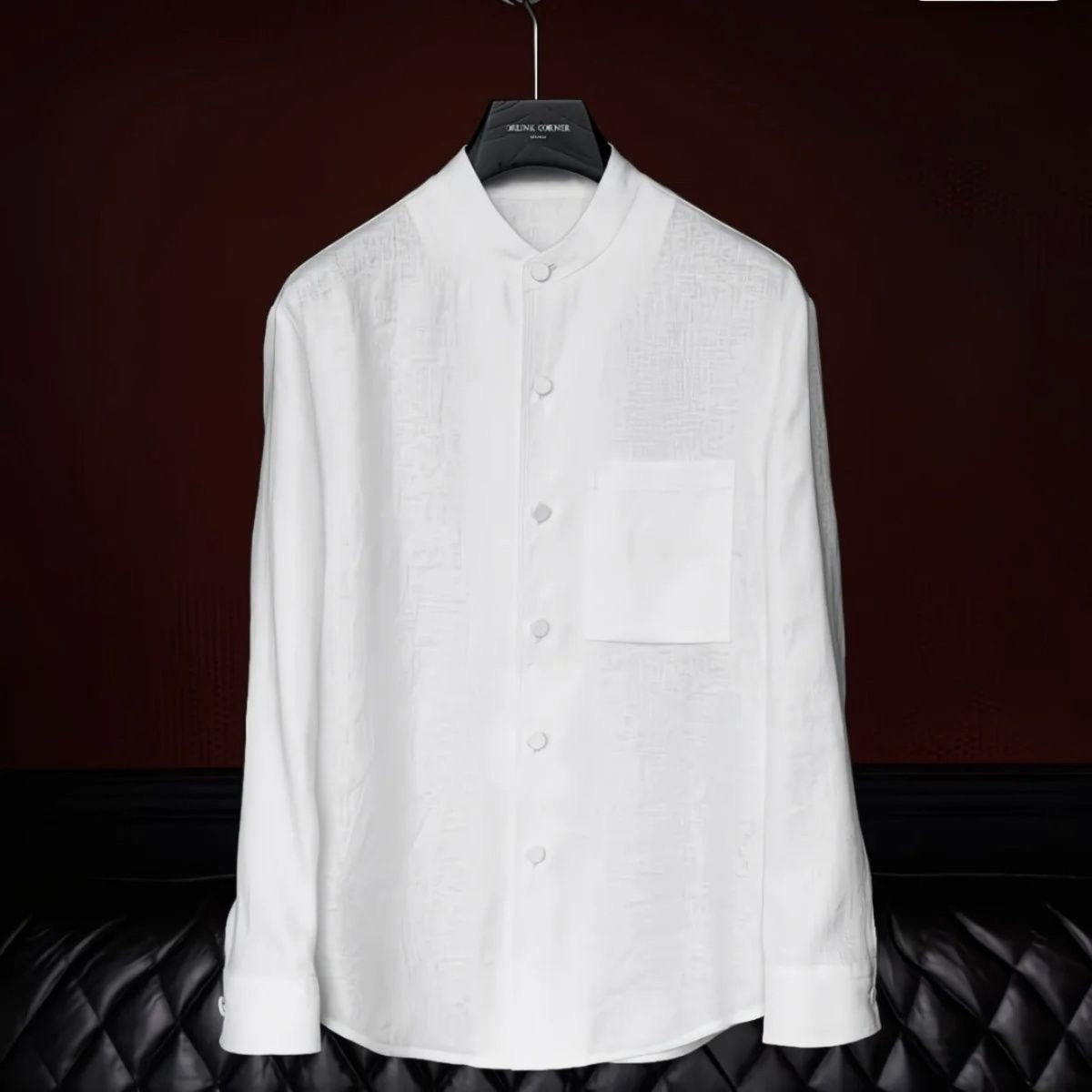 Men’s Linen Shirt & Pants Set – Summer 2 Piece Outfit Relaxed Fit