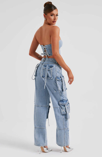 Brooklyn Denim Cargo Suit