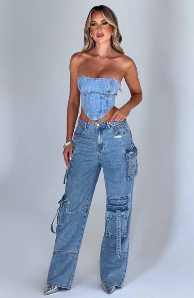 Brooklyn Denim Cargo Suit