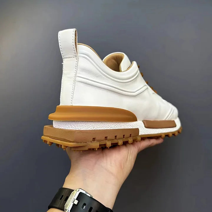 Handcrafted Vintage Horsehide Casual Fashion Sneakers