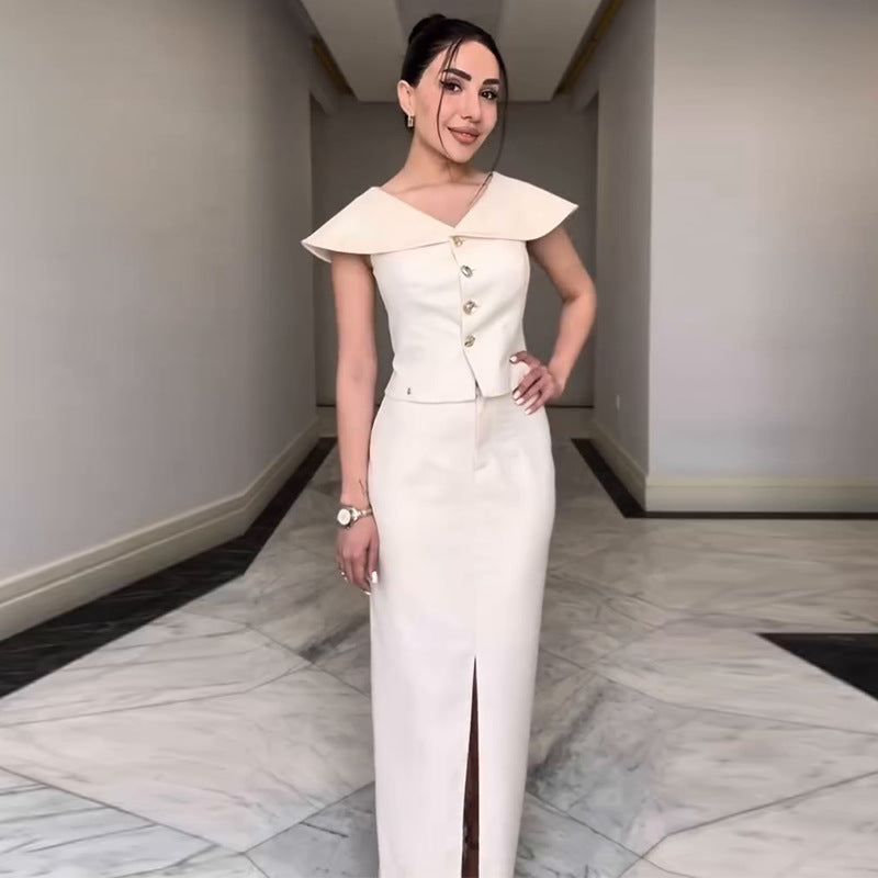 Chic Women's Workwear Set