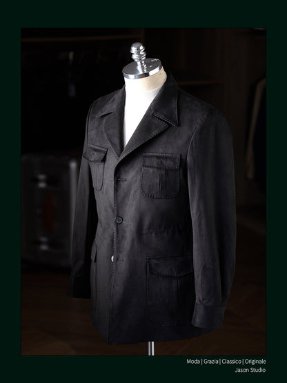 Adventure Style Suede Jacket