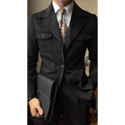 Adventure Style Suede Jacket