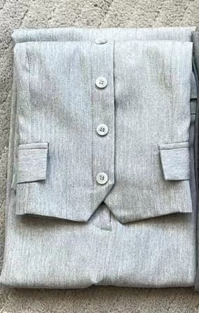 Neck-hanging bustier suit set