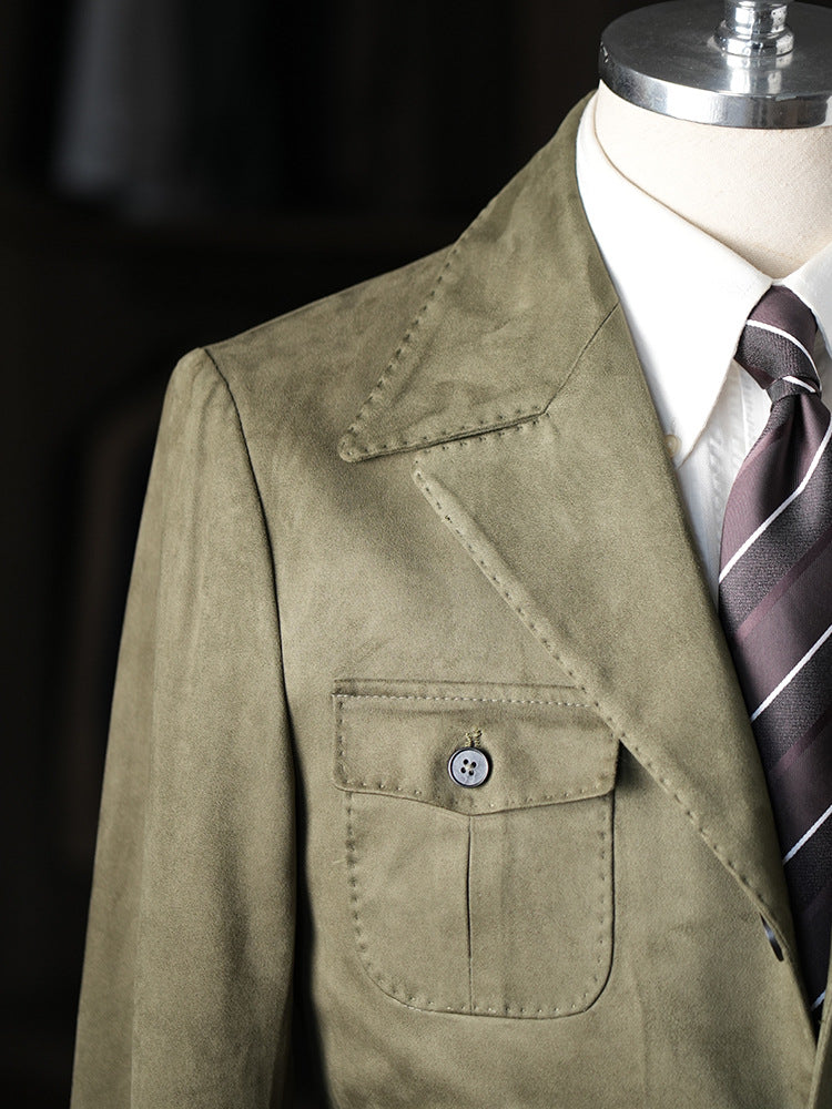 Adventure Style Suede Jacket