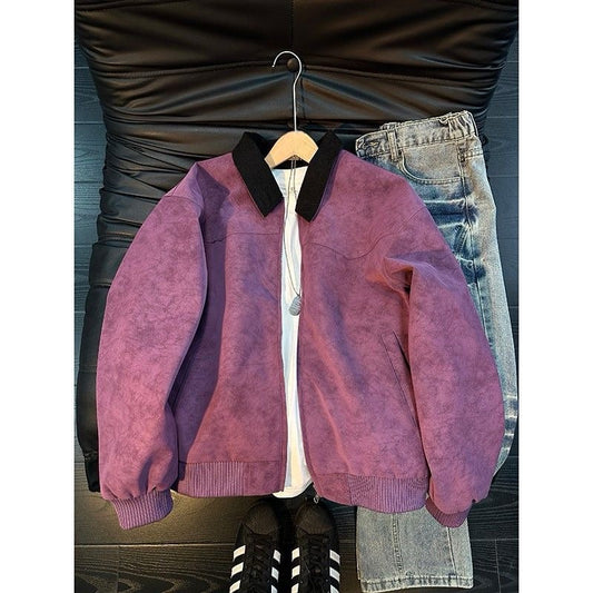 Men’s Tie-Dye Utility Jacket | Casual Workwear Style