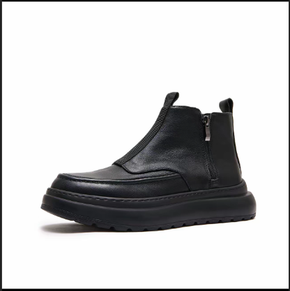 Handmade Retro Fashion Casual Fleece-Lined Ankle Boots