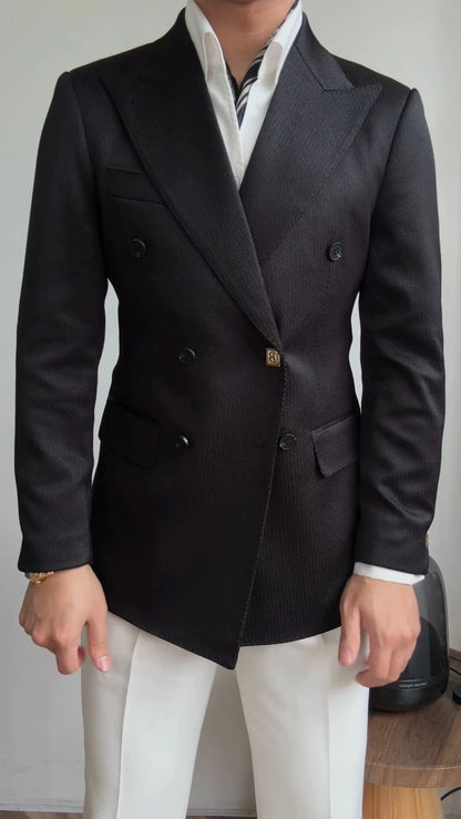 The Sovereign Blazer – Evokes Royalty Authority And Refined Taste
