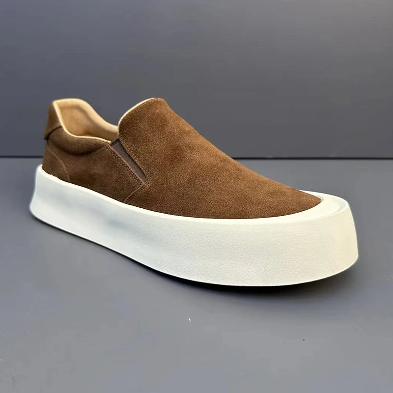 Retro Leather Casual Sneakers