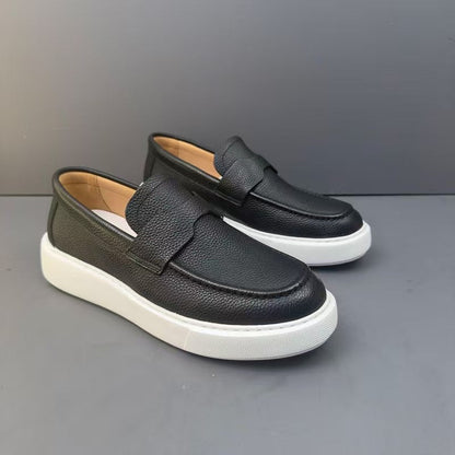 Handemade Retro Genuine Leather Retro Men's Casual Loafers