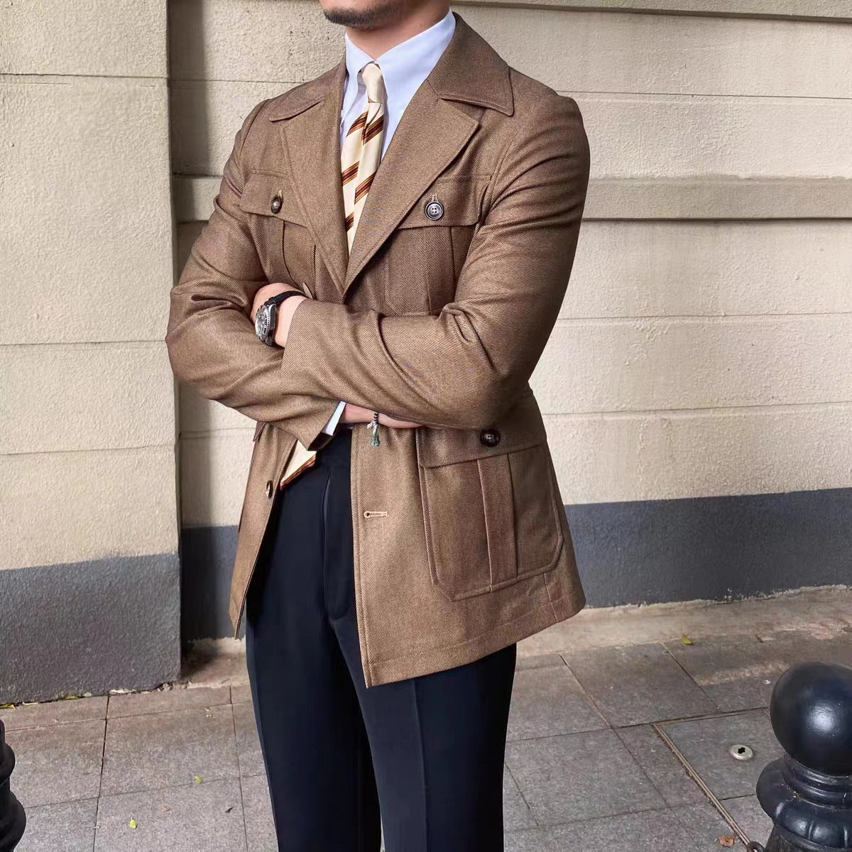 Chic Autumn Hunting Jacket