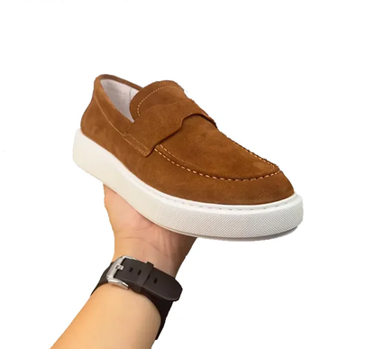 Handemade Retro Genuine Leather Retro Men's Casual Loafers