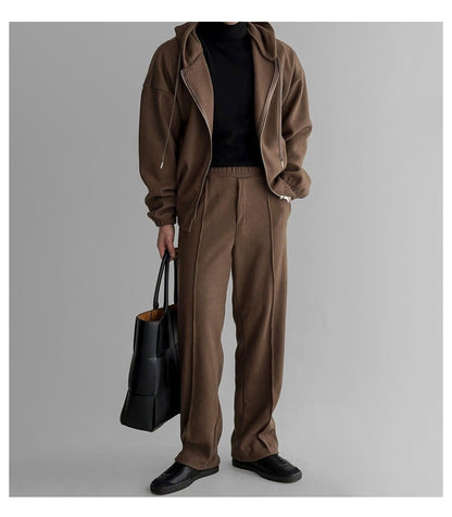 Autumn/Winter Casual Oversized Hooded Sweatshirt Set