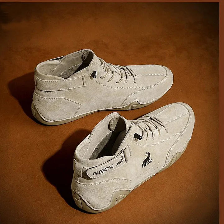 Baker Handcrafted Winter High-Top Outdoor Hiking Boots with Fleece Lining