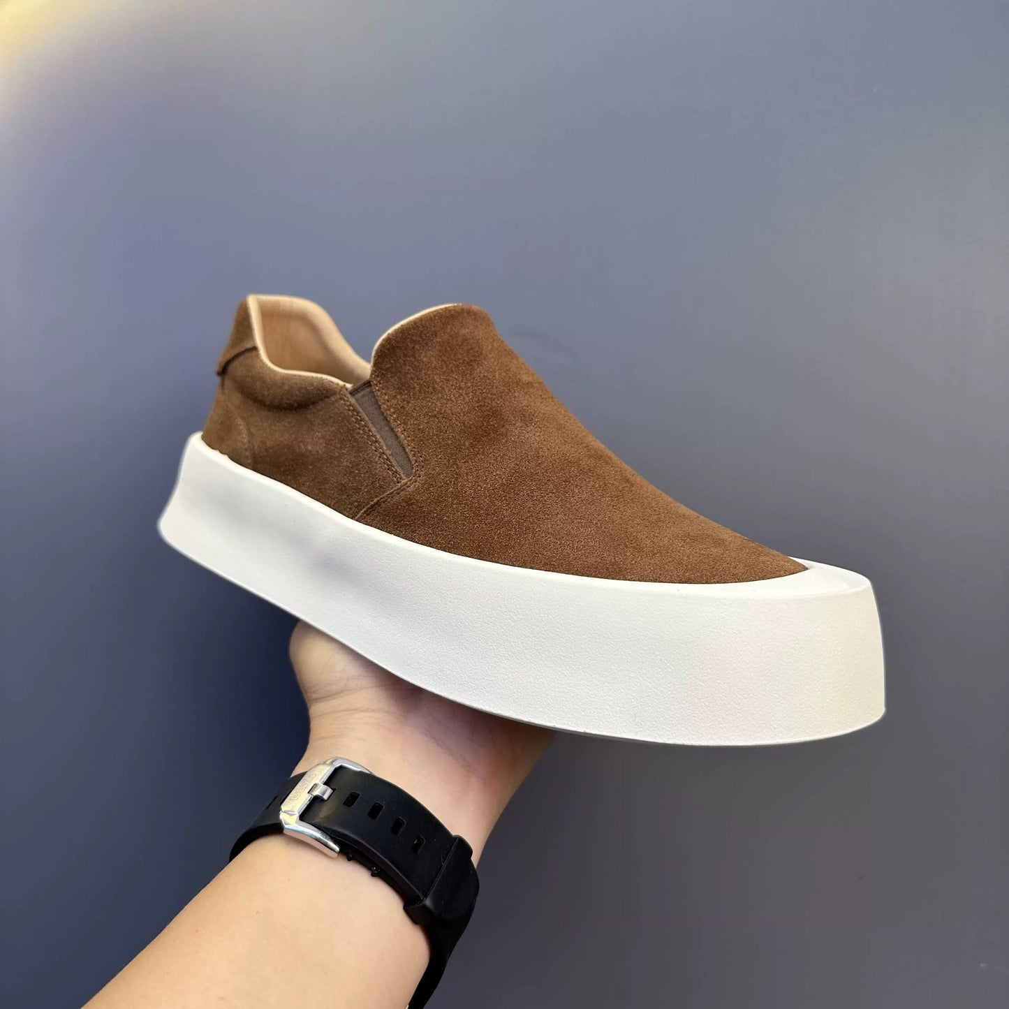 Retro Leather Casual Sneakers