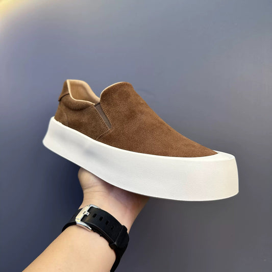 Retro Leather Casual Sneakers