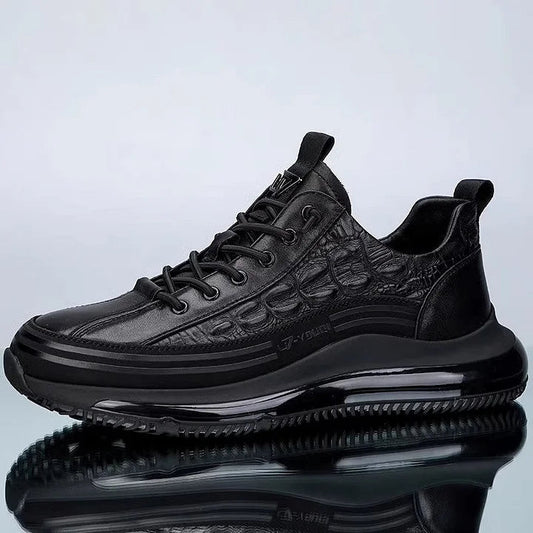 Brown Alligator Sneakers Upgraded