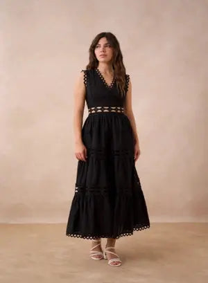 Effortless Grace Timeless Lace Maxi Dress